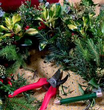 Load image into Gallery viewer, Wild Christmas Wreath Workshop Thursday 30th Nov