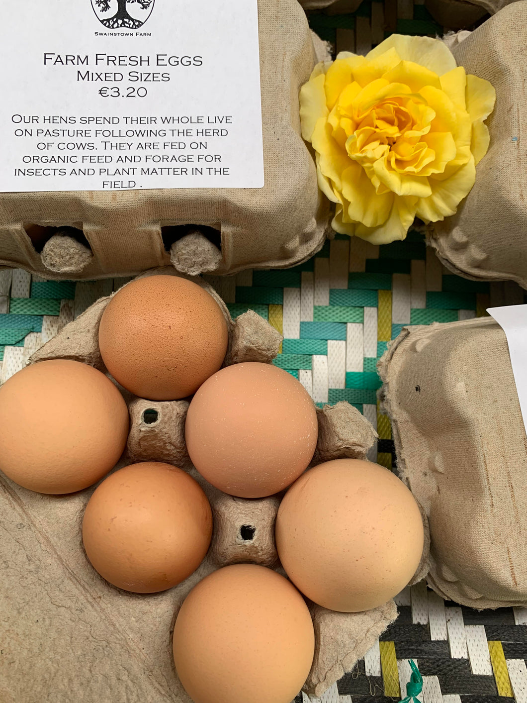 Weekly Winter Egg Subscription- Half Dozen