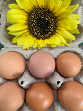 Load image into Gallery viewer, Weekly Winter Egg Subscription- Half Dozen